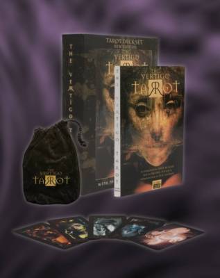 VERTIGO TAROT CARD DECK AND BOOK SET, NEIL GAIMAN DAVE MCKEAN DC