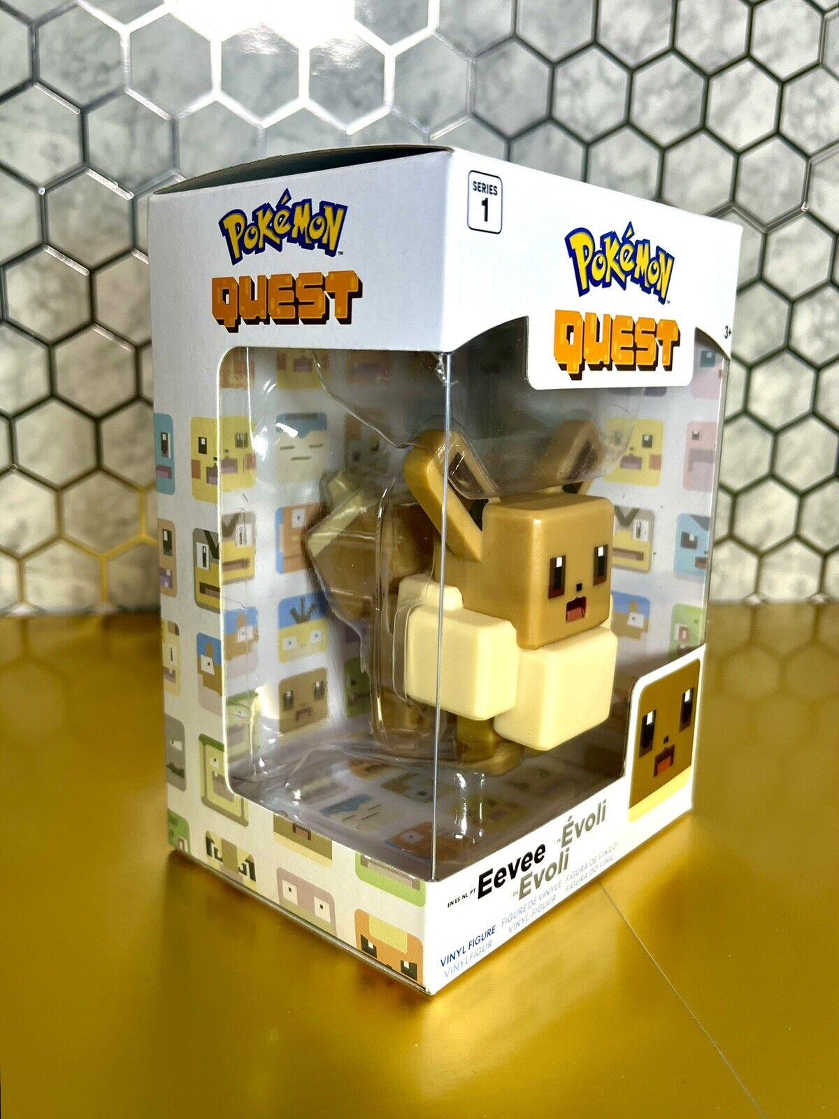 Wicked Cool Pokémon Quest 4″ Vinyl Figure- Eevee- Officially Licensed  Pokemon Quest Figure