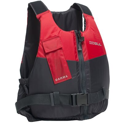 Gul Gamma Front Zip 50N Auftriebshilfe für Schlauchboot und SUP - Rot/Grau / S