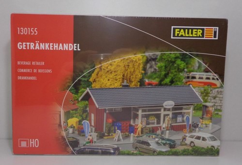 % - Faller H0 130155 kit commercio bevande nuovo e confezione originale - Foto 1 di 3