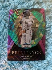Zach Neto 2022 Panini Prizm Draft Picks DP Rookie SP Brilliance Purple Wave