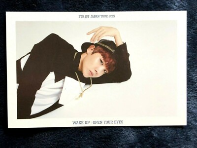 BTS Japan 1st Tour 2015 Wake up open your eyes Official Photo Card