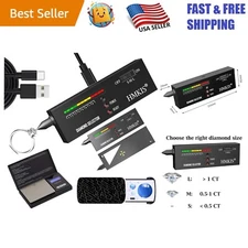 Precision Diamond Tester + 200g Jewelry Scale & 60X Magnifying – Expert's Tool