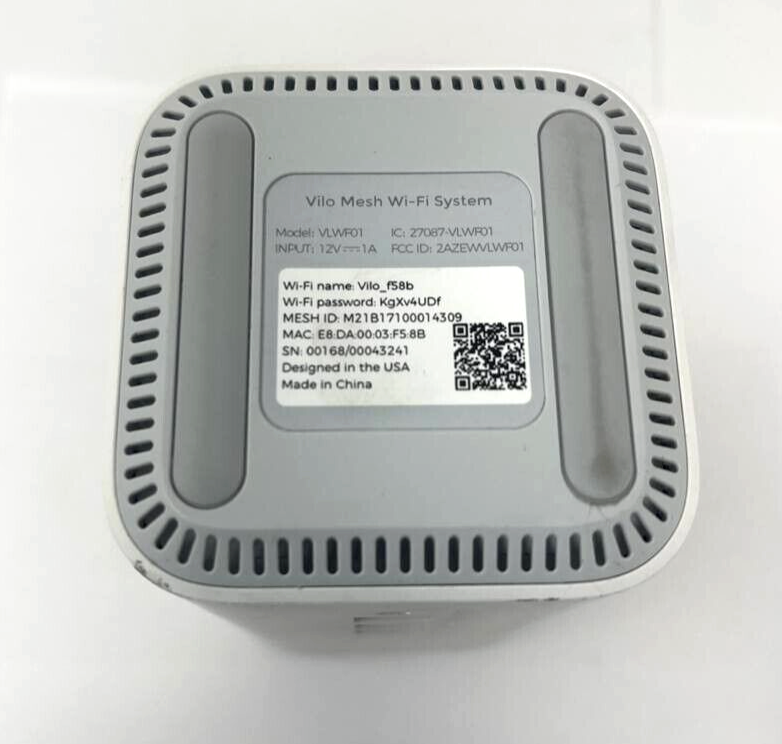 Vilo Mesh WiFi Router System Wireless Internet Dual Band AC1200 1 Pack ...