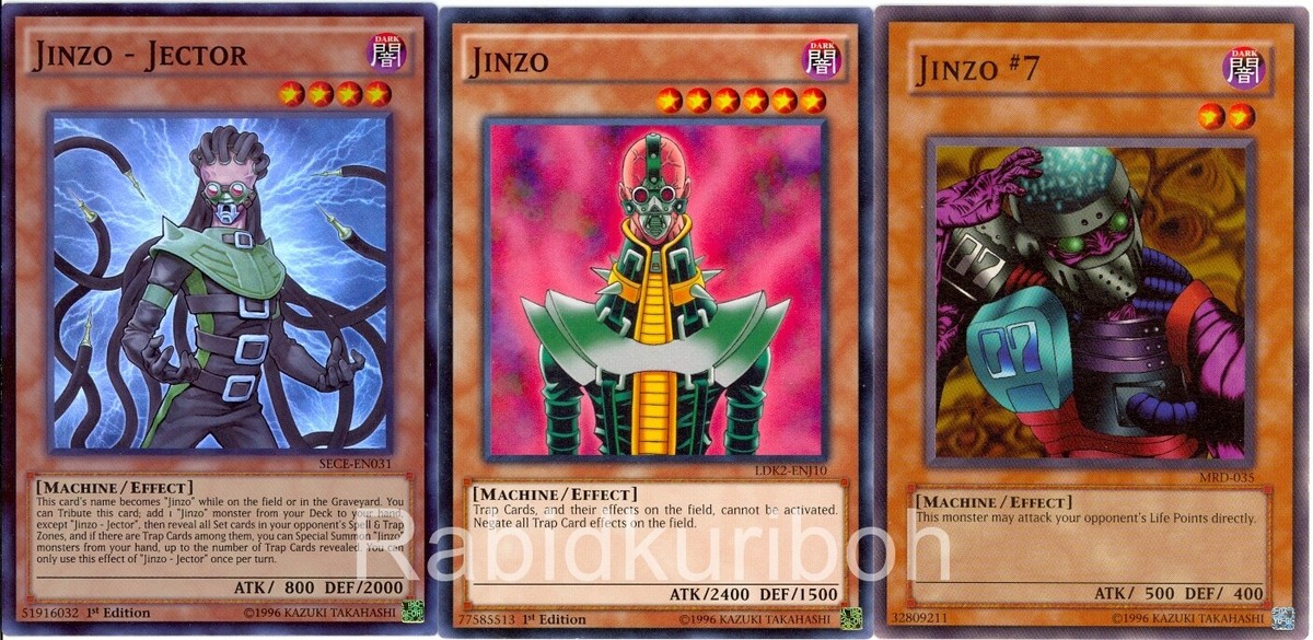 Yugioh Jinzo + Jinzo - Jector + Jinzo #7 | eBay