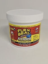 Flex Seal Liquid Waterproof Removable Rubber Sealant Flood Protection  10 oz