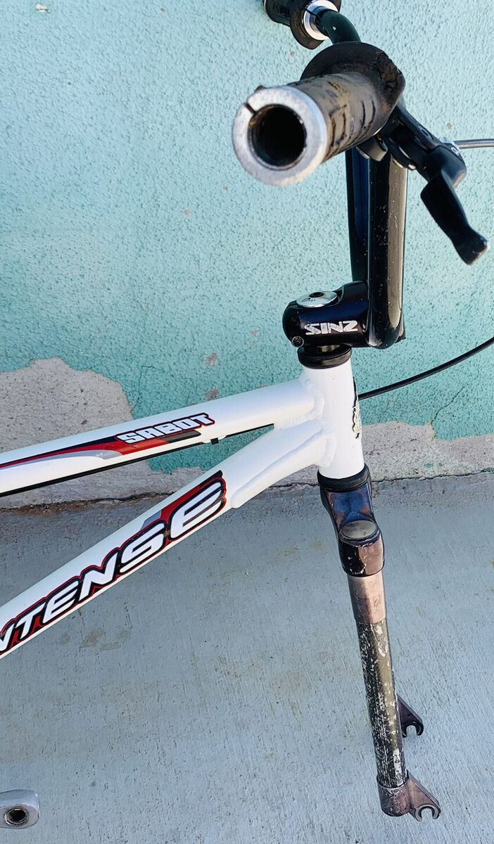 Intense Jr XL Race Aluminum Bicycle Frame White, Carbon Intense Jr XL Race Aluminum Bicycle Frame White, Carbon