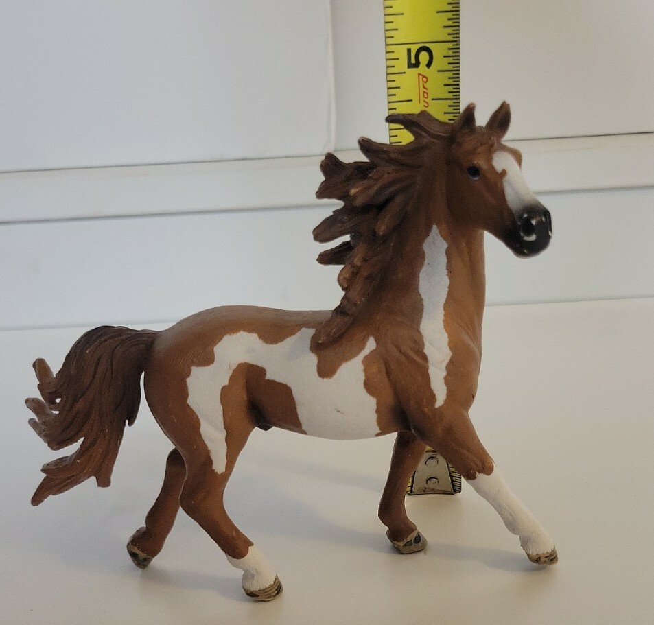 RARE Schleich Stallion AM LIMES 69 Retired D-73527 Brown White