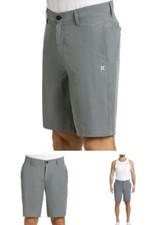 Hurley Hybrid Walk Shorts 20" Length GRAY Men's Size 40 50 MSRP Free Shipping