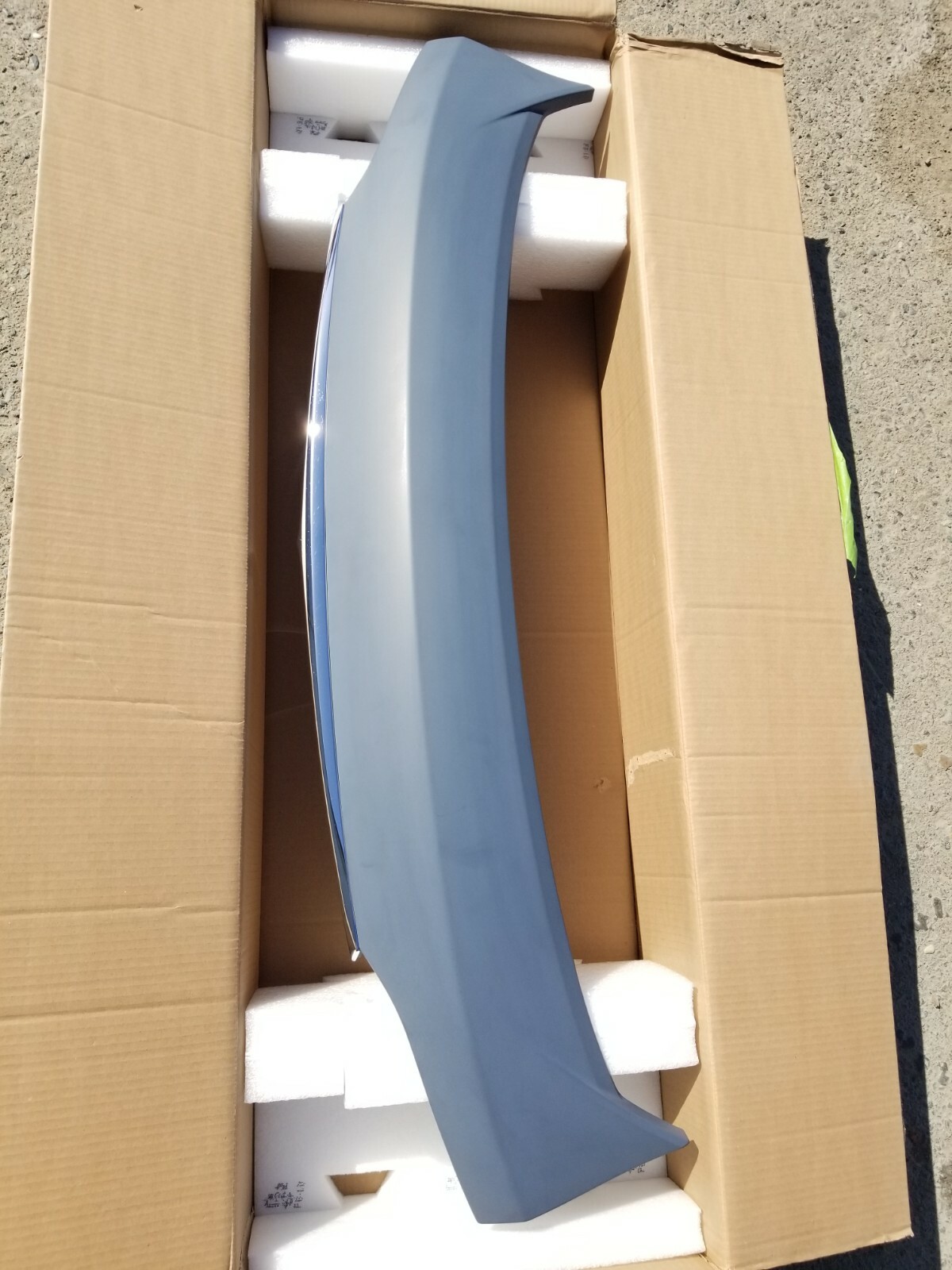 Maserati Levante 2017-2019 LOWER Rear spoiler P/N 670119719