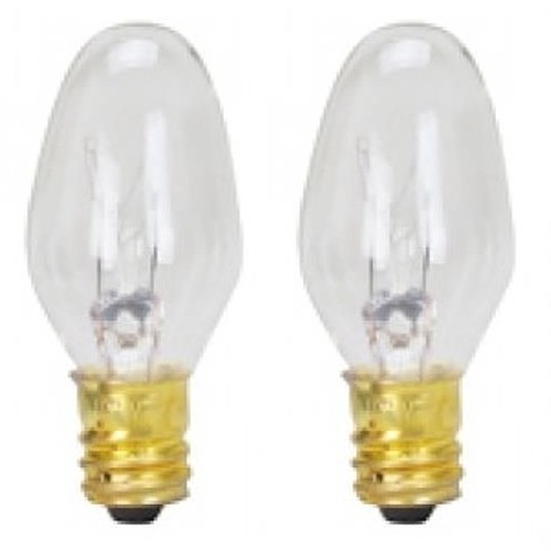 (2) Universal Clothes Dryer Light Lamp Bulb 10w 120V volt Replaces 10c7