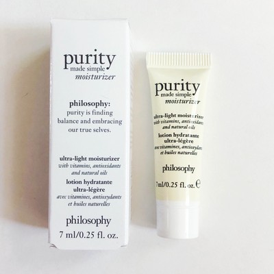 philosophy purity ultra light moisturizer