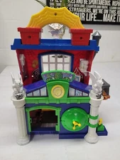 vintage 2010 Marvel Hasbro Spider-Man bank heist playset incomplete  / r4s