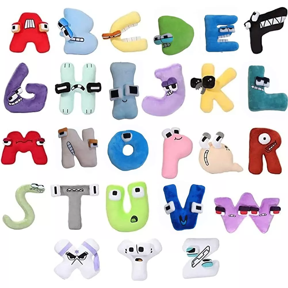 Alphabet Lore Plush Toys, Alphabet Lore Plushies Stuffed Animal Dolls,  Funny for Kids and Fans 