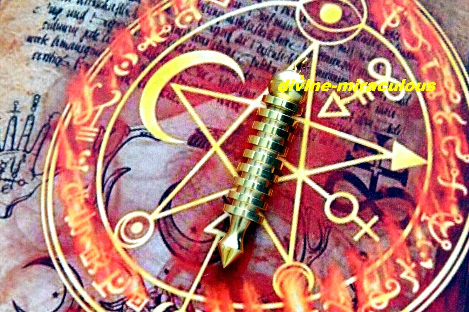 Pendentif Wealth Orgone Vortex Lotterie Protection Chance Tachyon SUPREME POWERS