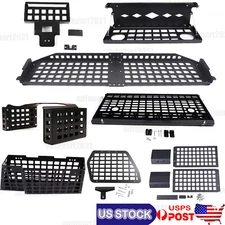 Alloy Modular Storage Molle Panel Shelf Accessories For Toyota FJ Cruiser 07-23