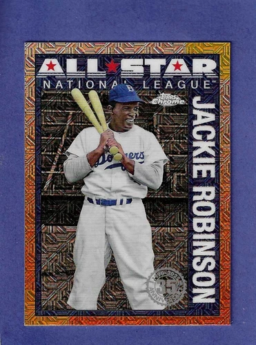 JACKIE ROBINSON_2025 TOPPS SERIES 2 BASEBALL CARD_SILVER PACK MOJ0_#90ASC-24