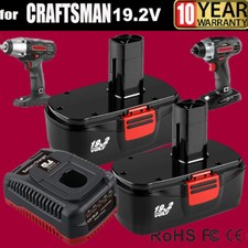 2Pack Battery for Craftsman 19.2 Volt 11375 C3 DieHard 130279005 11376 130279003