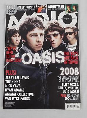 Mojo Oasis The Music Magazine - Jan 2009