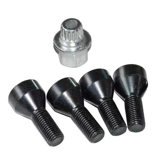 Felgenschloss-Set FüR BMW 1 3 5 6Er Z3 Z4 E81 E87 E46 E90 E60 E61 36136786419-image