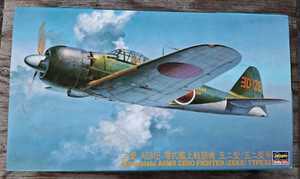 1:48 Hasegawa Mitsubishi A6M5 Zero Type 52 Model Kit 09070 JT70