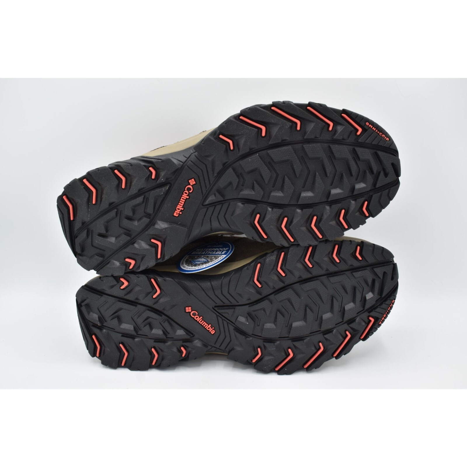 Columbia Womens Size 10 Redmond III Low Waterproof Coral Red Hiking Sneakers thumbnail 10