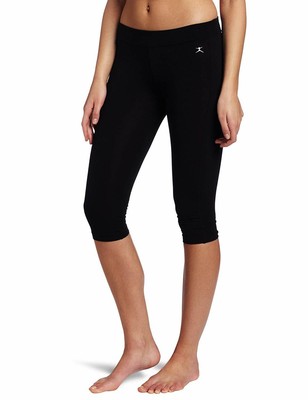Danskin Women's Capri Legging, Black, S 