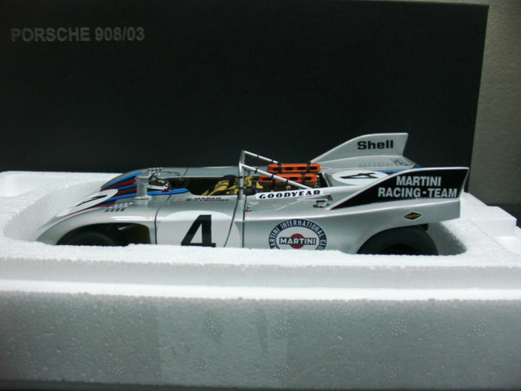 【AUTO art】 Porsche 908 / 03 #4 Martini WOW EXTREMELY RARE Porsche 908/03 #4 Martini World Champion