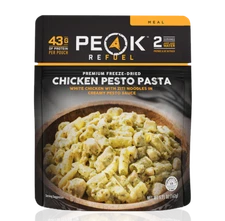 Peak Refuel Chicken Pesto Pasta Freeze-Dried Emergency Survival Food Camp Meals