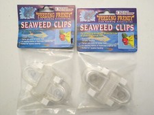 Ocean Nutrition Feeding Frenzy Seaweed Clips Two 2-Packs 4 Total - Brand New
