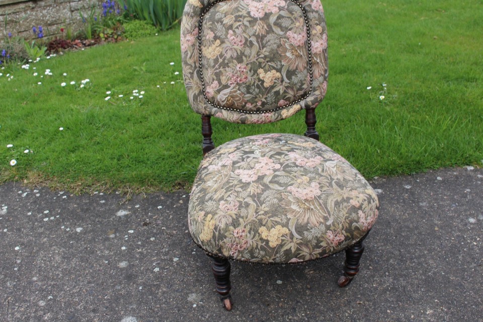 Vintage 40s nursing chair eBay