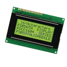 5V LCD 16x4 1604 Character LCD Display Module LCM Yellow Blacklight NEW