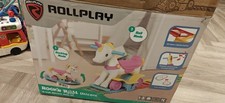 Rollplay Rainbow Unicorn 2 in 1 Train Ride On