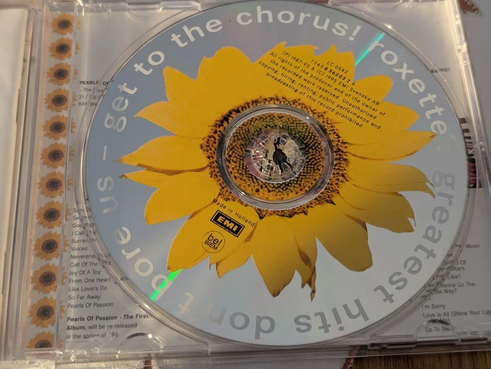 Roxette Don´t bore us - get to the chorus Roxette´s greatest Hits 1987 The Look - Bild 3 von 4