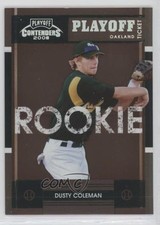2008 Playoff Contenders Playoff Ticket 153/199 Dusty Coleman #22 s7f