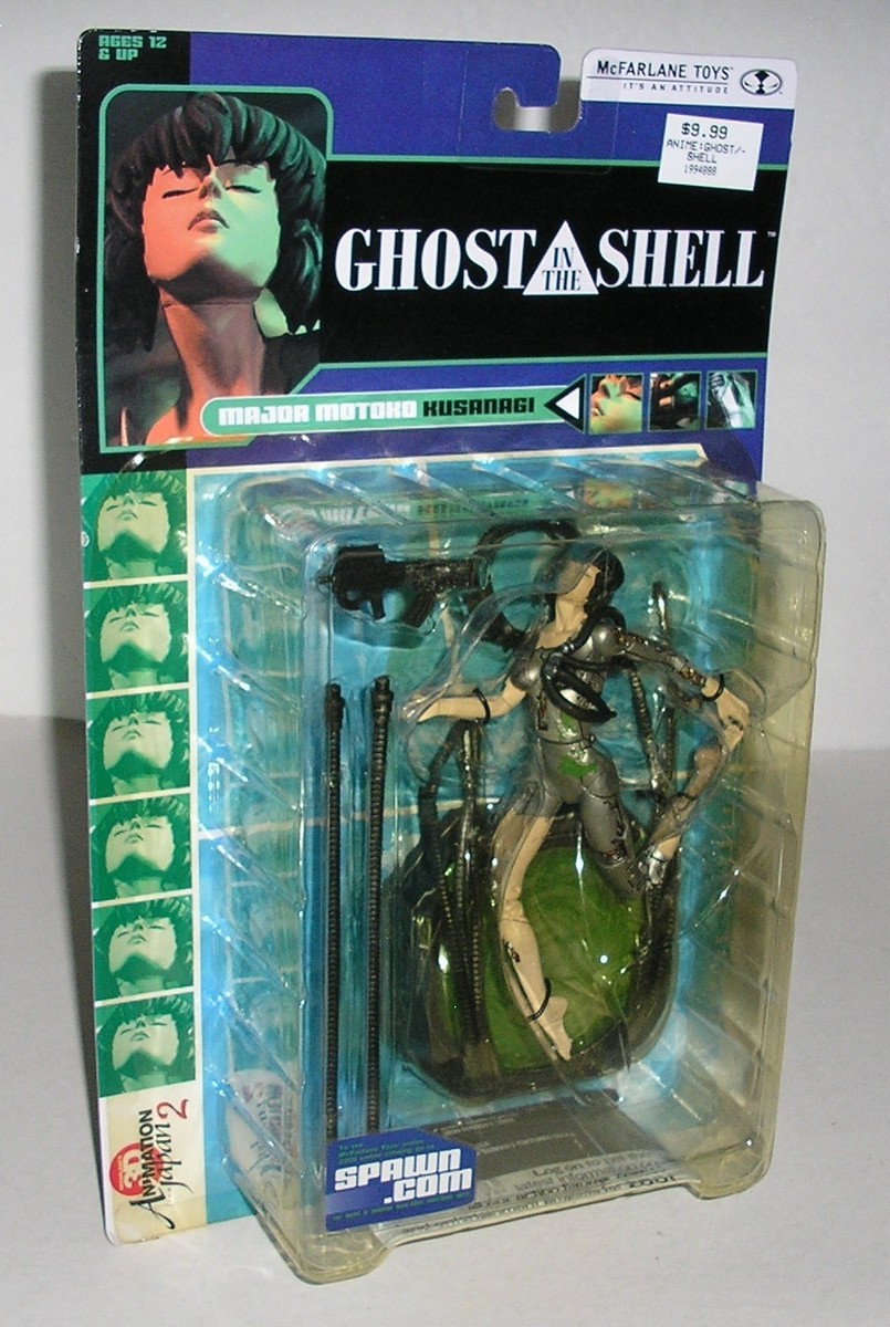 Interface homme Ghost in the shell, figurine Motoko exclusive Toys 'R