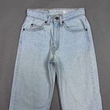 Vintage Levis Jeans Mens 26x30 Blue 90s Orange Tab Made USA Student Denim Pants