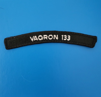 US Navy VAQRON 133 EA-18G Growler Electronic Attack Squadron ''Wizards'' UIM Patch