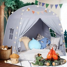 Sumbababy Large Teepee Tent for Kids: with Star Lights - Tent for Toddler Ind...