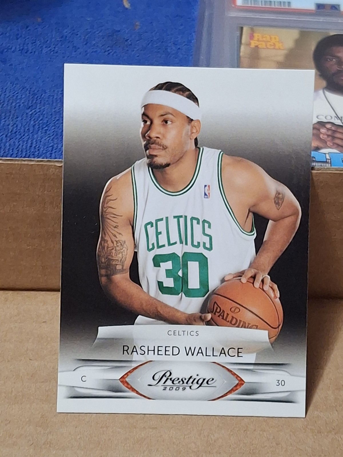 2009-10 RASHEED WALLACE PANINI PRESTIGE NBA CARD #31 BOSTON CELTICS PISTONS 