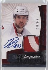 2010-11 Upper Deck The Cup Rookie 248/249 Kaspars Daugavins #114 Patch Auto 0bz8