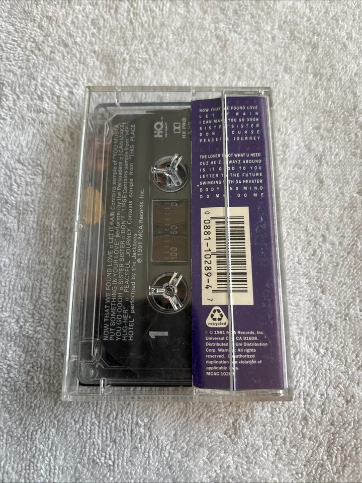 Heavy D & The Boyz Peaceful Journey Cassette Tape  - Image 3 of 4