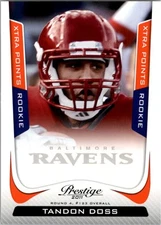 2011 Prestige Extra Points Orange #294 Tandon Doss - FB