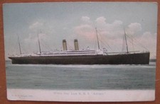 ADRIATIC (White Star) c1910 F.G.O. Stuart card