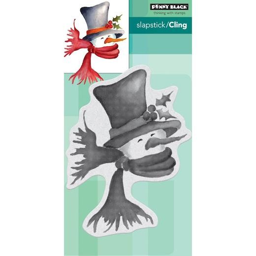 Penny Black Cling Rubber Stamp - Bundled Up 40-653