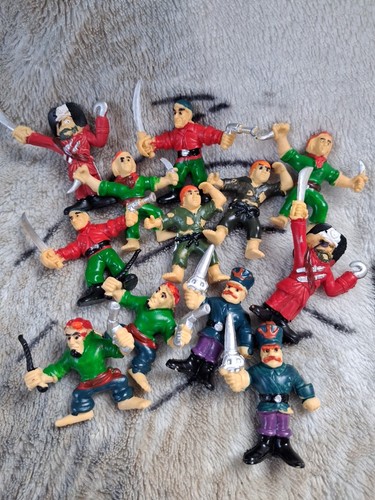 12er Set 2 Zoll Piraten Spielzeug Figuren