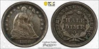 1858-O Seated Liberty Silver Half Dime PCGS AU Details Nice Coin!