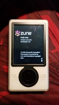 Zune 30 White (64gb SSD, 3800mah Battery)