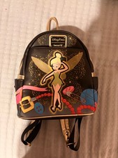 DISNEY WORLD 2023 PETER PAN TINKERBELL LIGHT-UP BACKPACK RETIRED LOUNGFLY NEW