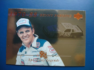 1995 Upper Deck Speedway Legends Benny Parsons #159